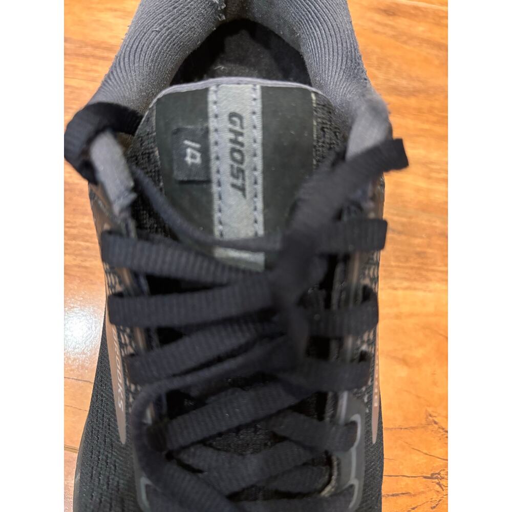 Brooks ghost 14 women’s size 8 black road running shoes. 120356-1B-020 - Picture 6 of 8